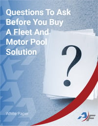 Questions to Ask Before You Buy a Fleet & Motor Pool Solution Catalog Image. 